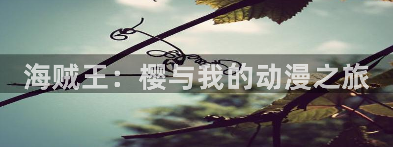 樱花动漫专注动漫的门户夜游生活